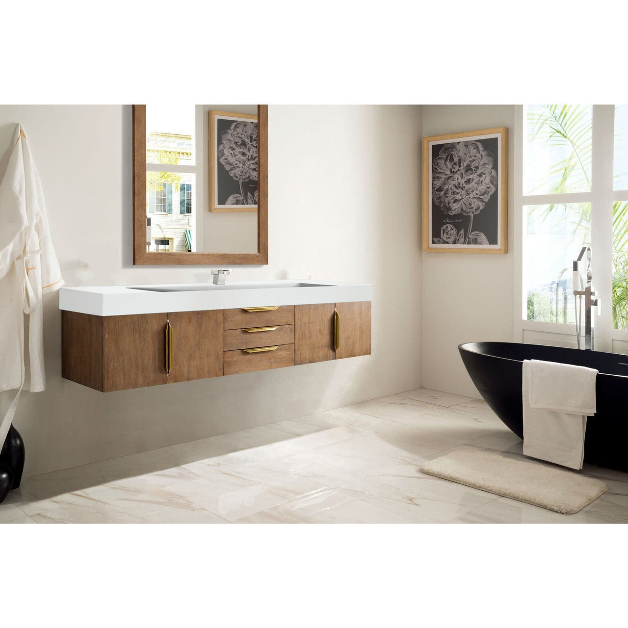 James Martin Mercer Island 72" Single Vanity Vanity James Martin 