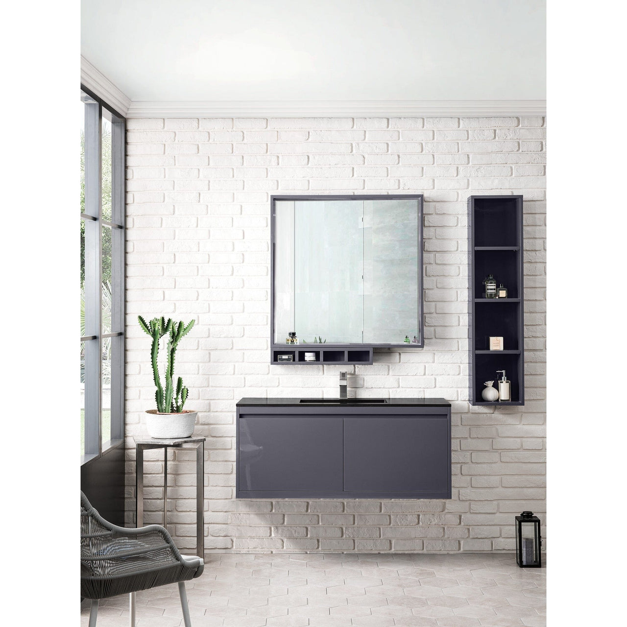 James Martin Milan 47.3" Single Vanity Vanity James Martin 