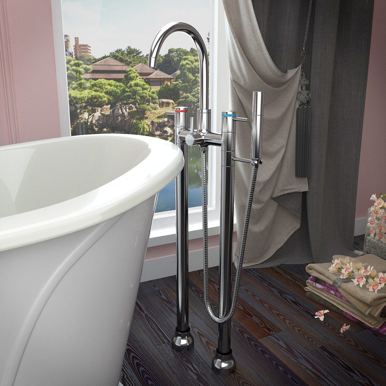 ANZZI Rook FT007-0027 Bathtub Bathtub ANZZI 