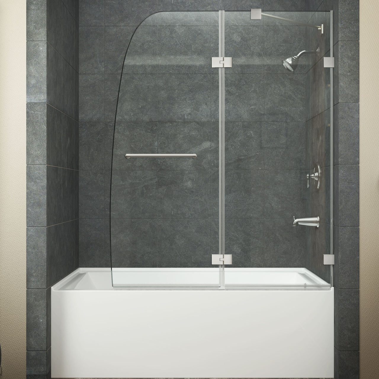 ANZZI HERALD Series SD-AZ11-01BN Shower Doors Shower Doors ANZZI 