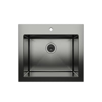 Thumbnail for Cantrio Single Basin Drop-In Sink Laundry Stainless Steel Cantrio 