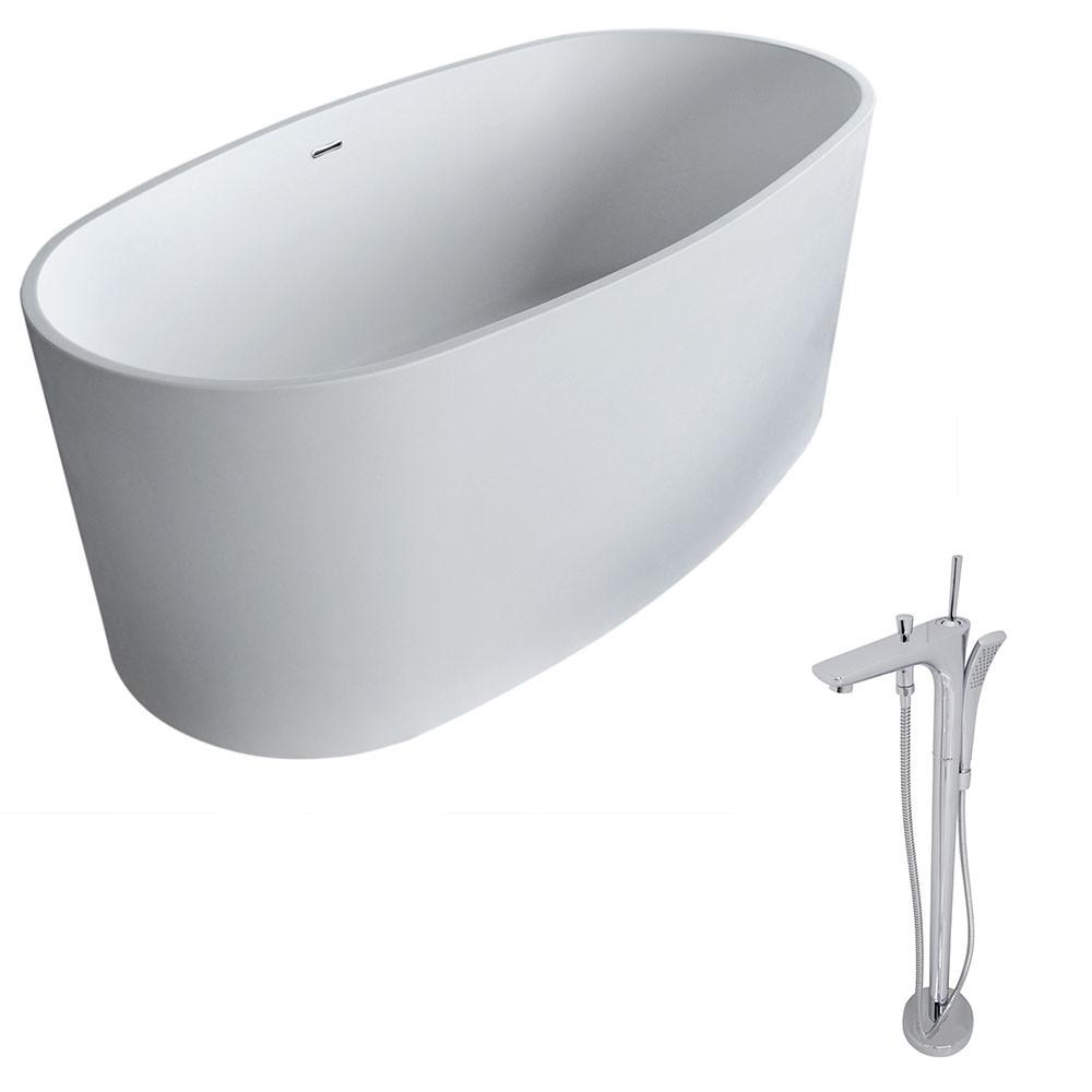 ANZZI Roccia FT505-0029 FreeStanding Bathtub FreeStanding Bathtub ANZZI 