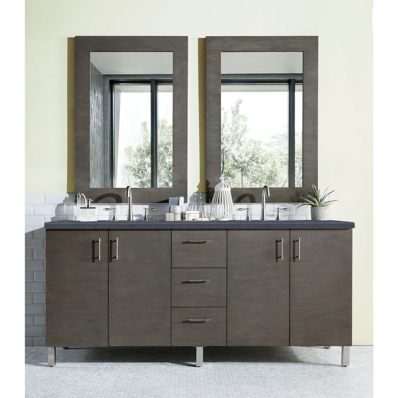 James Martin Metropolitan 72" Double Vanity Vanity James Martin 