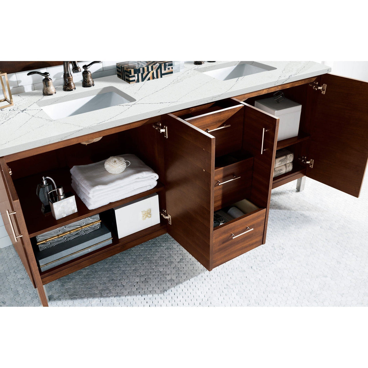 James Martin Metropolitan 72" Double Vanity Vanity James Martin 