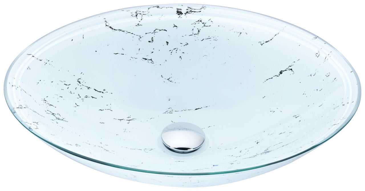 ANZZI Marbela Series LS-AZ178 Vessel Sink - Glass Bathroom Sink ANZZI 