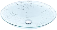 Thumbnail for ANZZI Marbela Series LS-AZ178 Vessel Sink - Glass Bathroom Sink ANZZI 