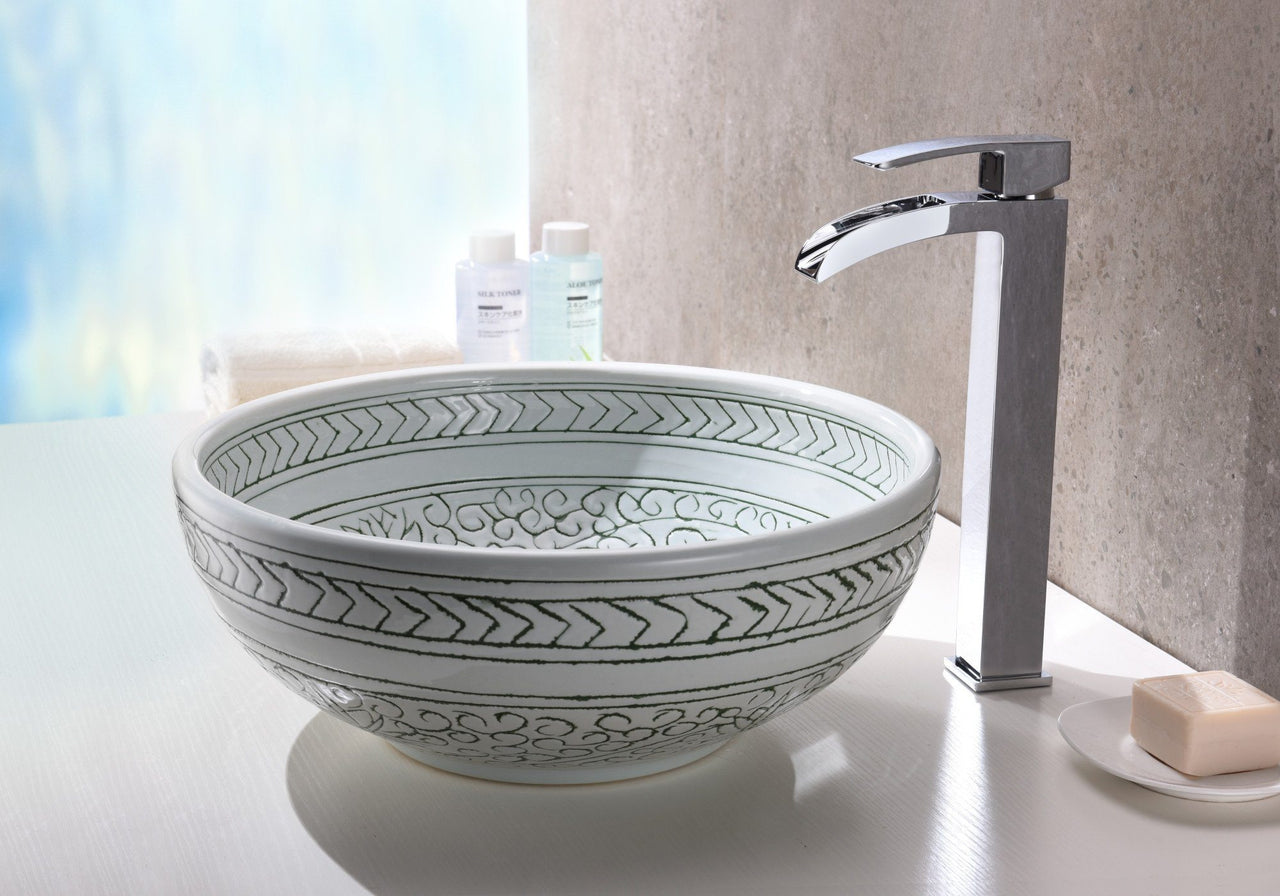 ANZZI Cadence Series LS-AZ185 Vessel Sink - Glass Bathroom Sink ANZZI 