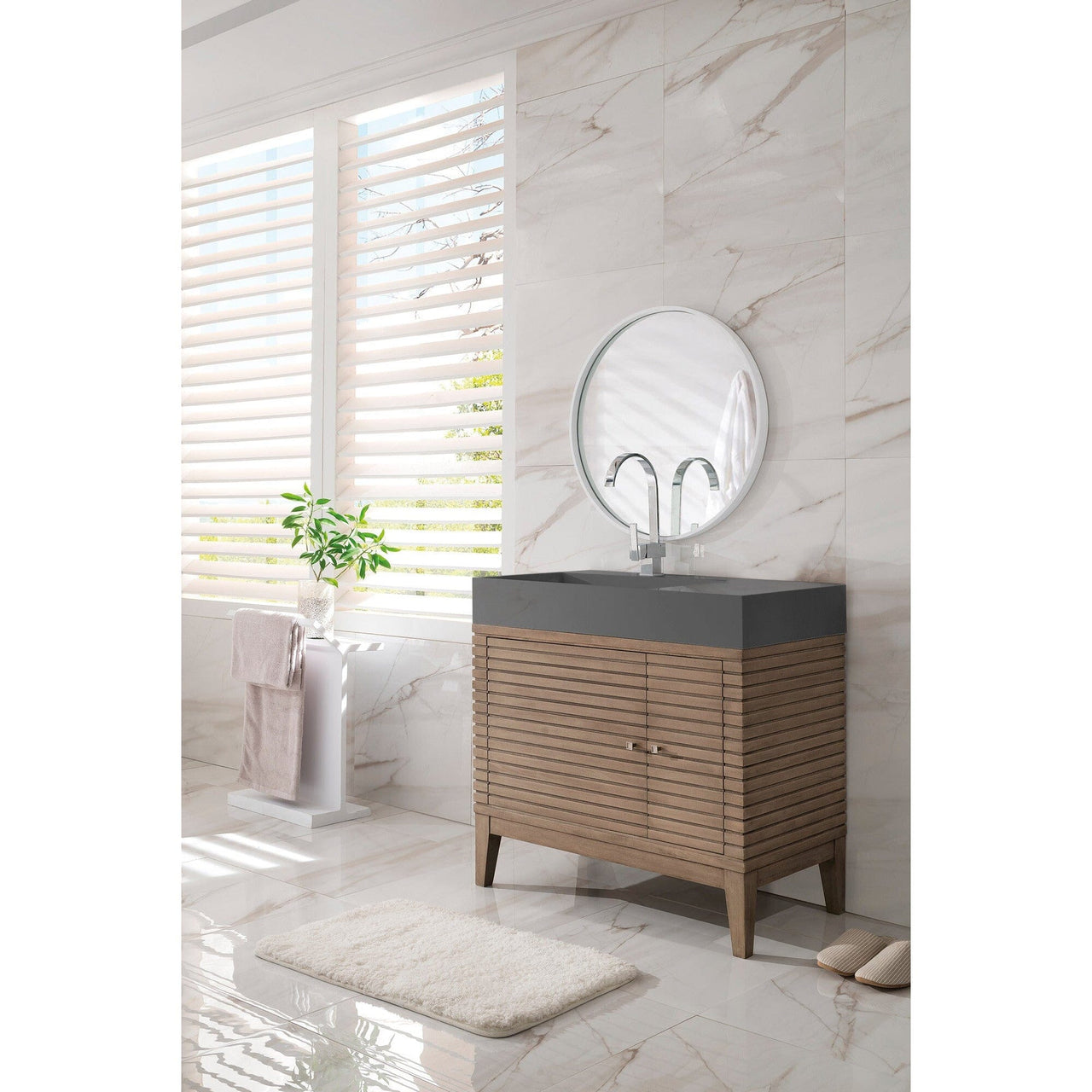 James Martin Linear 36" Single Vanity Vanity James Martin 