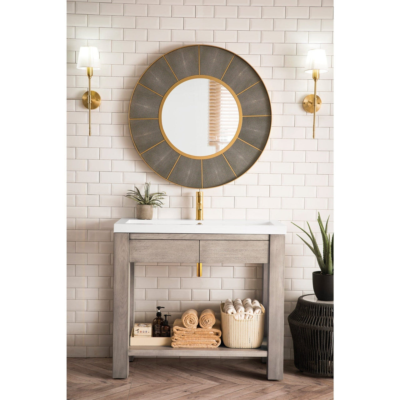 James Martin Brooklyn 39.5" Wooden Sink Console Console James Martin 