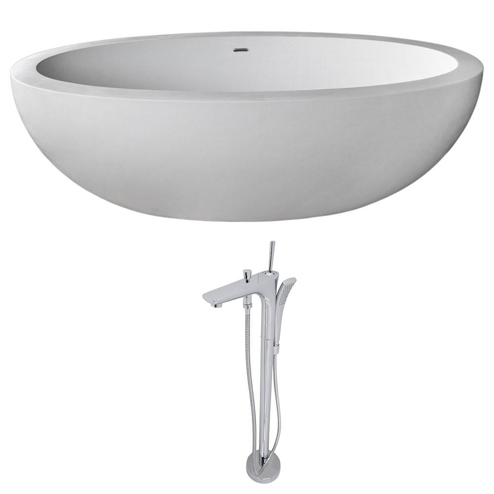 ANZZI Lusso FT504-0029 FreeStanding Bathtub FreeStanding Bathtub ANZZI 