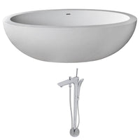 Thumbnail for ANZZI Lusso FT504-0029 FreeStanding Bathtub FreeStanding Bathtub ANZZI 