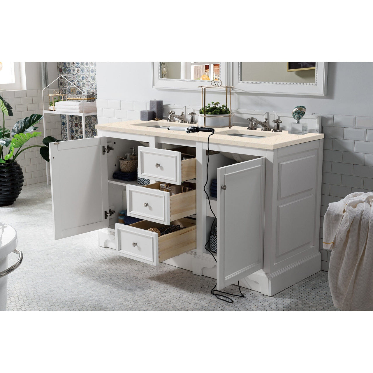 James Martin De Soto 60" Double Vanity Vanity James Martin 