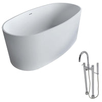 Thumbnail for ANZZI Roccia FT505-0027 FreeStanding Bathtub FreeStanding Bathtub ANZZI 