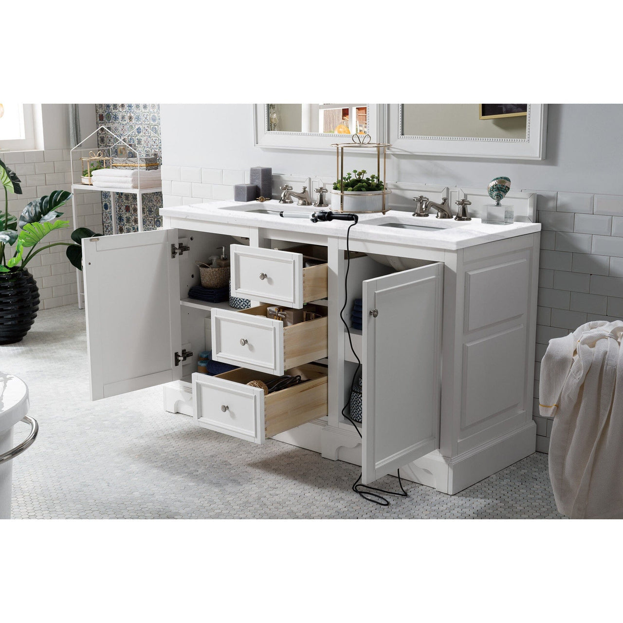 James Martin De Soto 60" Double Vanity Vanity James Martin 