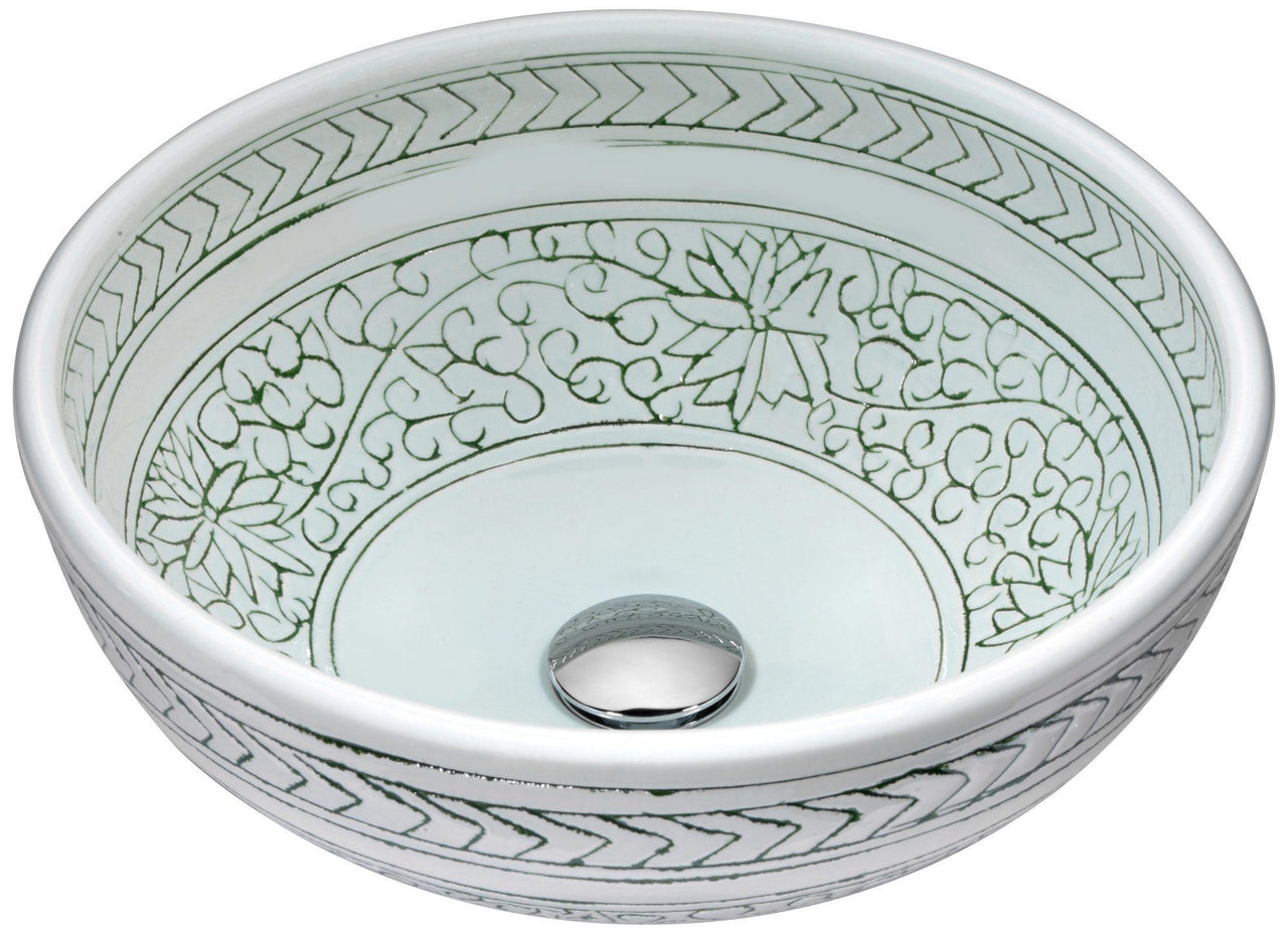 ANZZI Cadence Series LS-AZ185 Vessel Sink - Glass Bathroom Sink ANZZI 