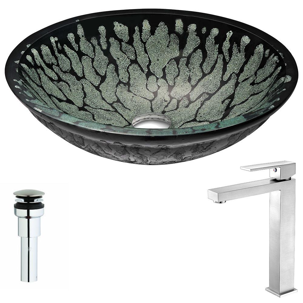 ANZZI Bravo Series LSAZ043-096B Bathroom Sink Bathroom Sink ANZZI 