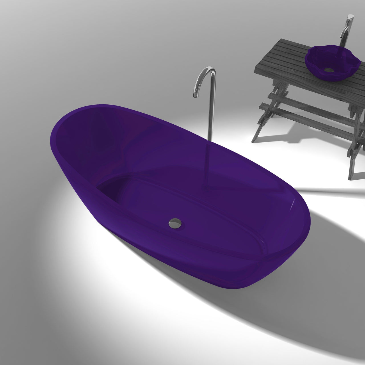 ANZZI Ember FT-AZ521V FreeStanding Bathtub FreeStanding Bathtub ANZZI 