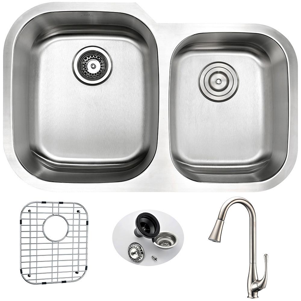 ANZZI MOORE Series KAZ3220-042 Kitchen Sink Kitchen Sink ANZZI 