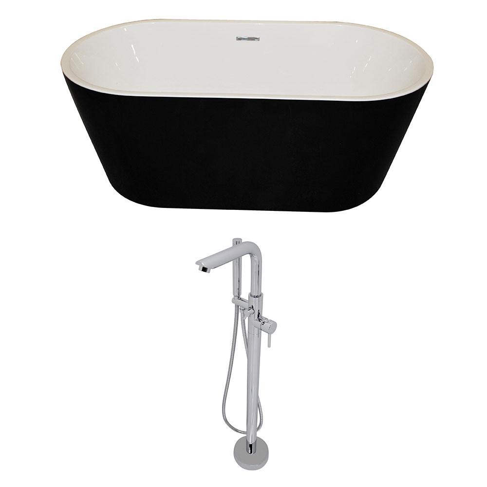 ANZZI Dualita FT014-0026 FreeStanding Bathtub FreeStanding Bathtub ANZZI 