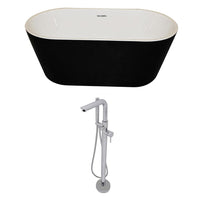 Thumbnail for ANZZI Dualita FT014-0026 FreeStanding Bathtub FreeStanding Bathtub ANZZI 