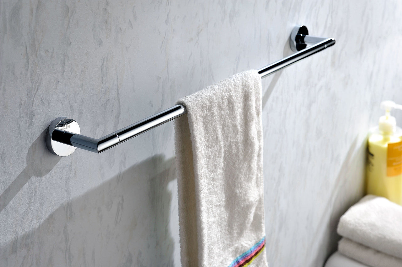 ANZZI Caster 2 Series Towel Bar in Polished Chrome Towel Bar ANZZI 