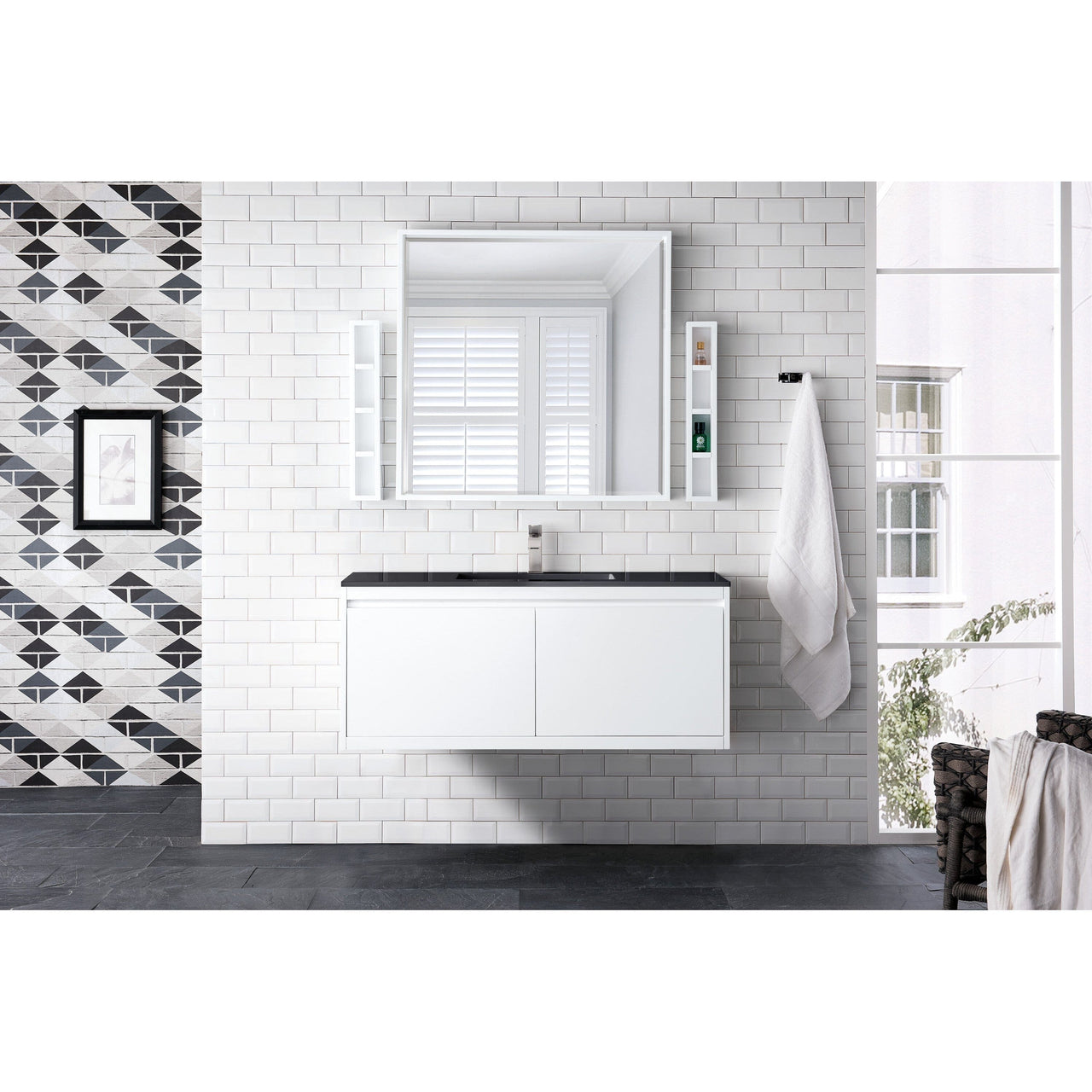 James Martin Milan 47.3" Single Vanity Vanity James Martin 