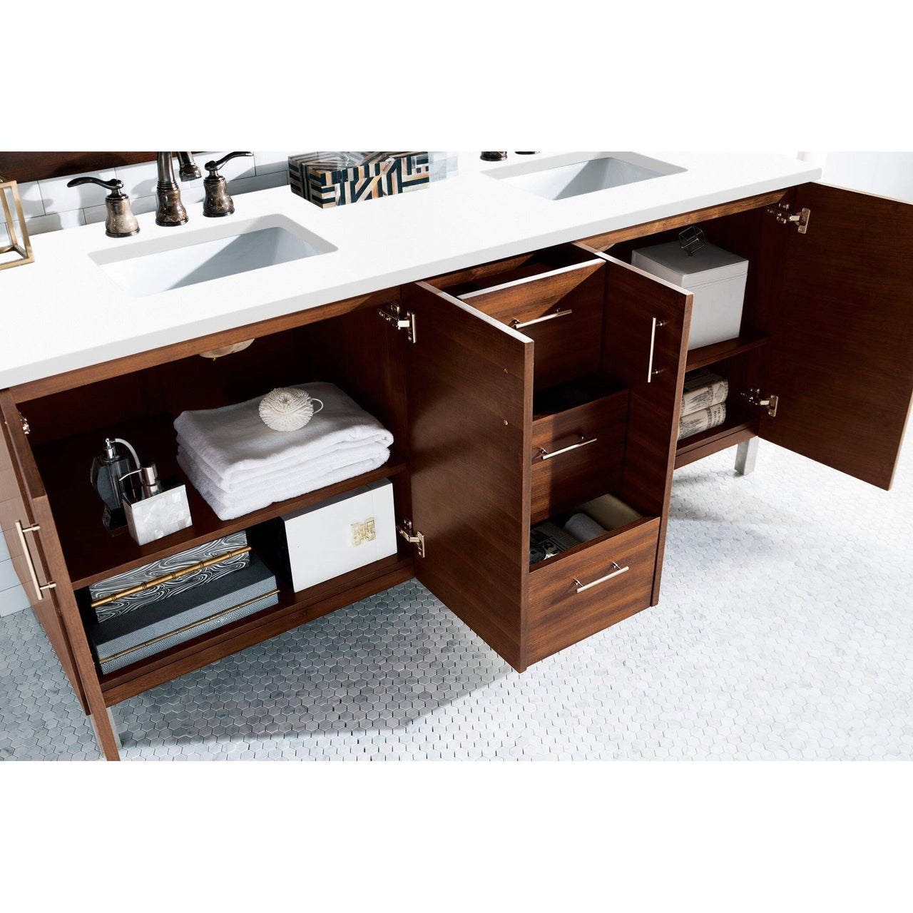 James Martin Metropolitan 72" Double Vanity Vanity James Martin 