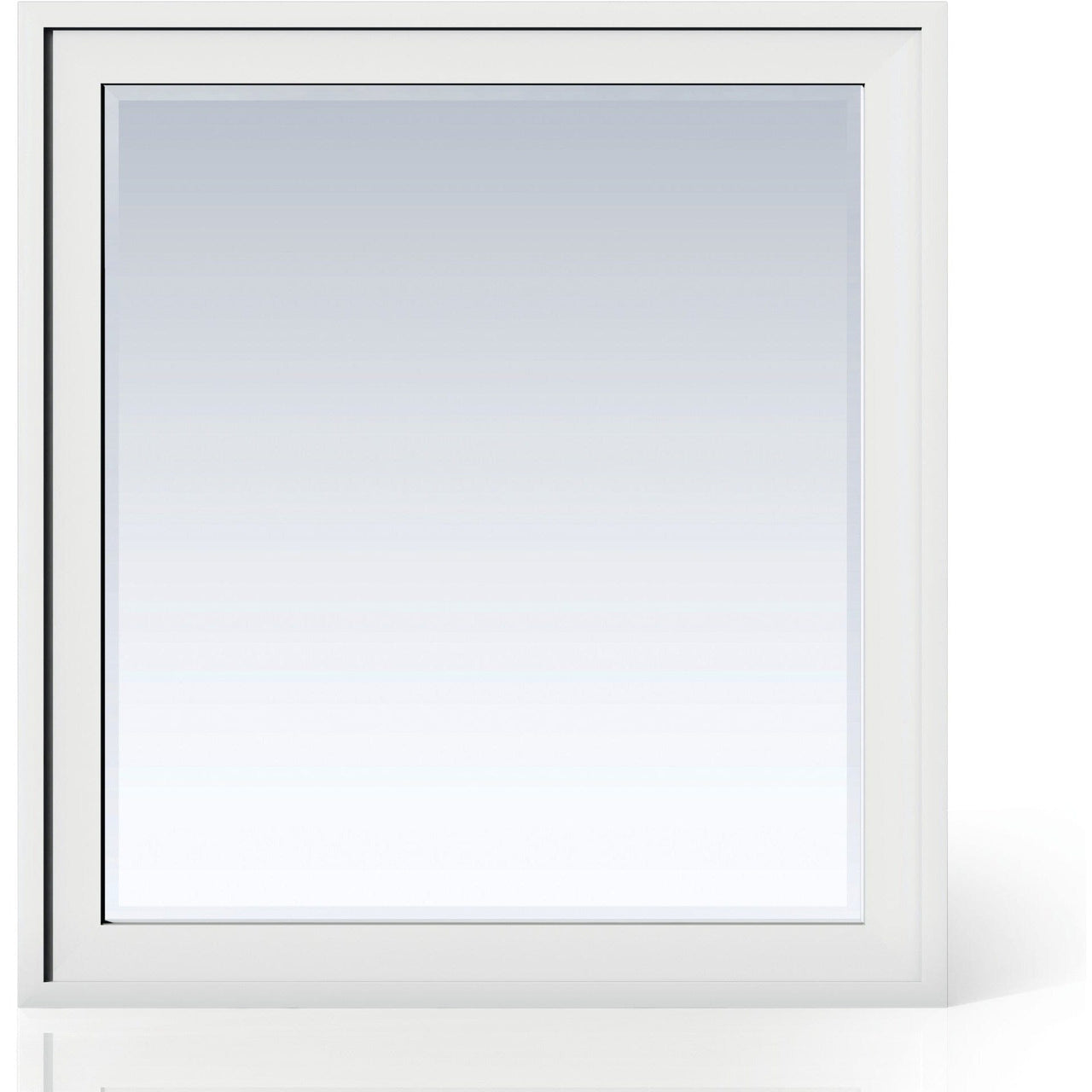 James Martin Addison 36" Rectangular Mirror Mirrors James Martin Glossy White 