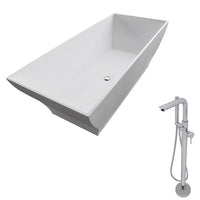 Thumbnail for ANZZI Crema FT509-0026 FreeStanding Bathtub FreeStanding Bathtub ANZZI 