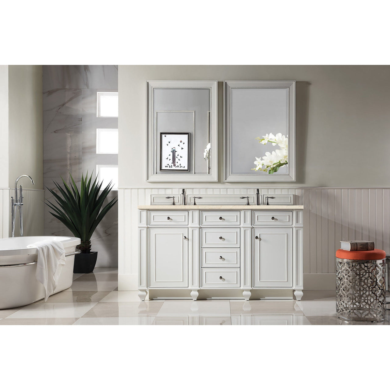 James Martin Bristol 60" Double Vanity Vanity James Martin 