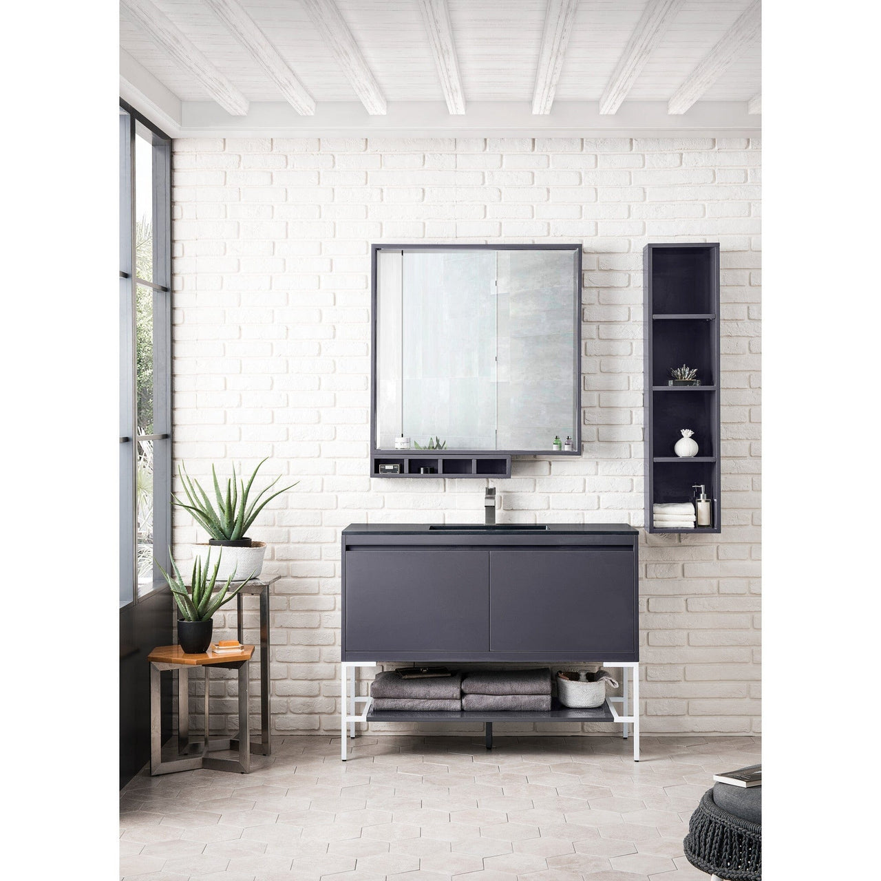 James Martin Milan 47.3" Single Vanity Vanity James Martin 