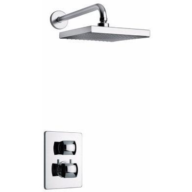 Latoscana Lady thermostatic valve with 3/4 ceramic disc valve Option 1 bathtub and showerhead faucet systems Latoscana 