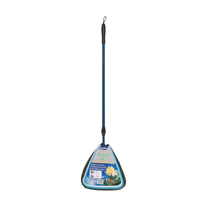 Pond Maintenance PT815 Pond Fish Net 14″ x 13″ with Telescopic Handle Garden - Fish Ponds Blue Thumb 
