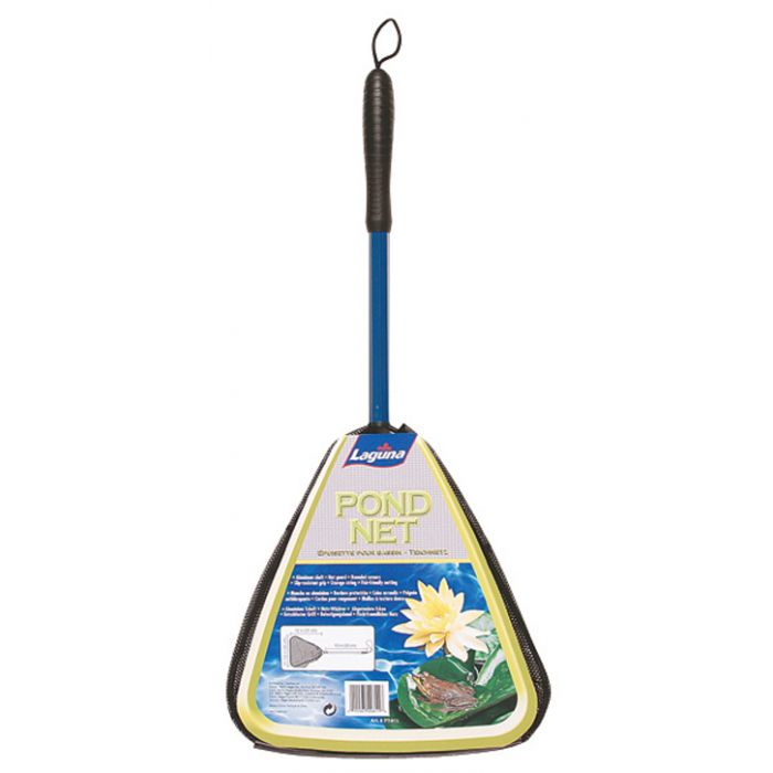 Pond Maintenance PT811 Pond Fish Net 12″ x 11.5″ with 13″ Metal Handle Garden - Fish Ponds Blue Thumb 