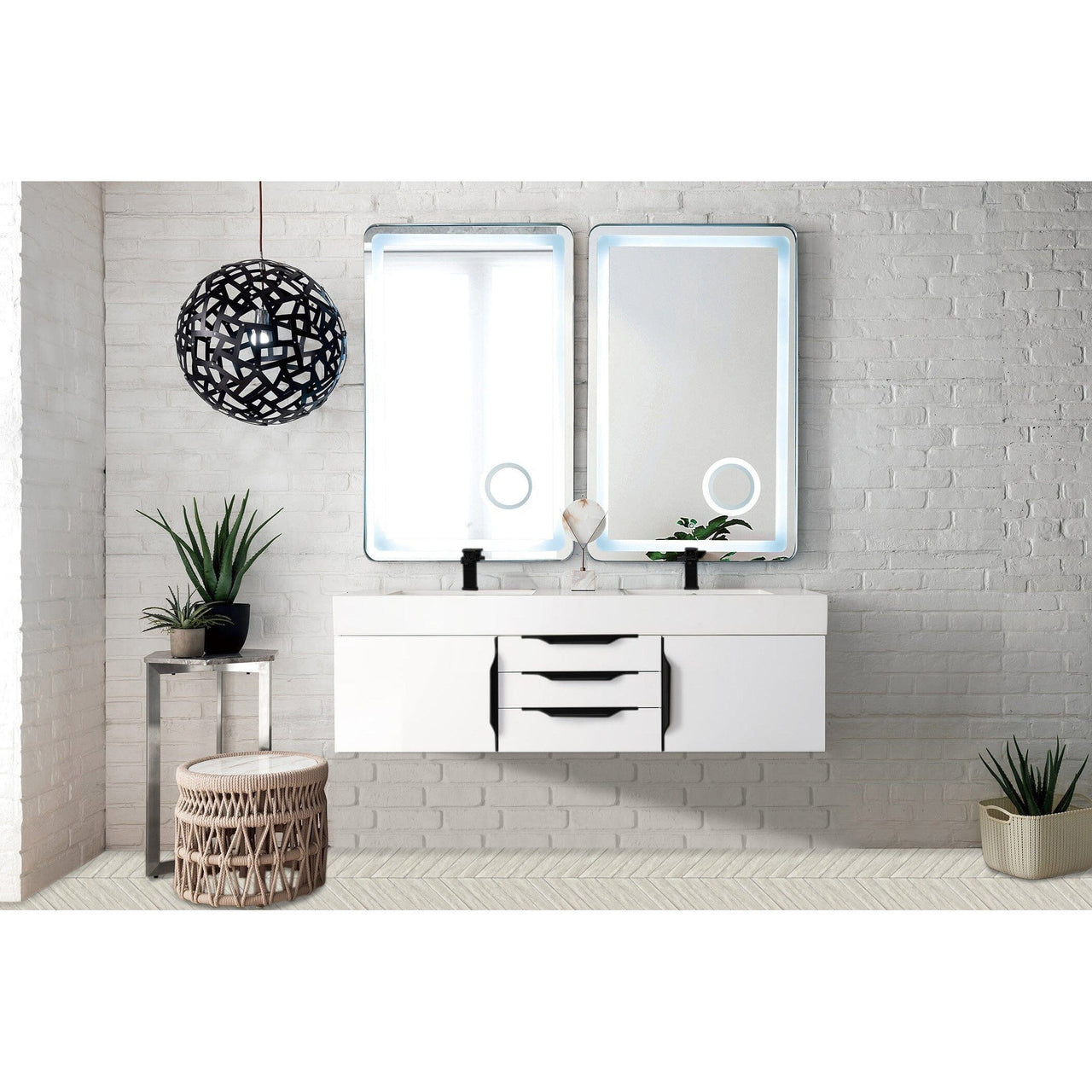 James Martin Mercer Island 59" Double Vanity Vanity James Martin 