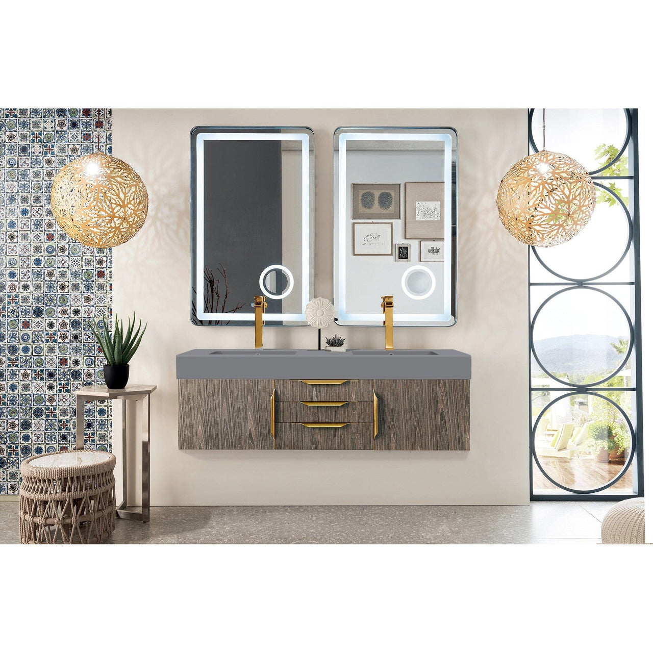 James Martin Mercer Island 59" Double Vanity Vanity James Martin 