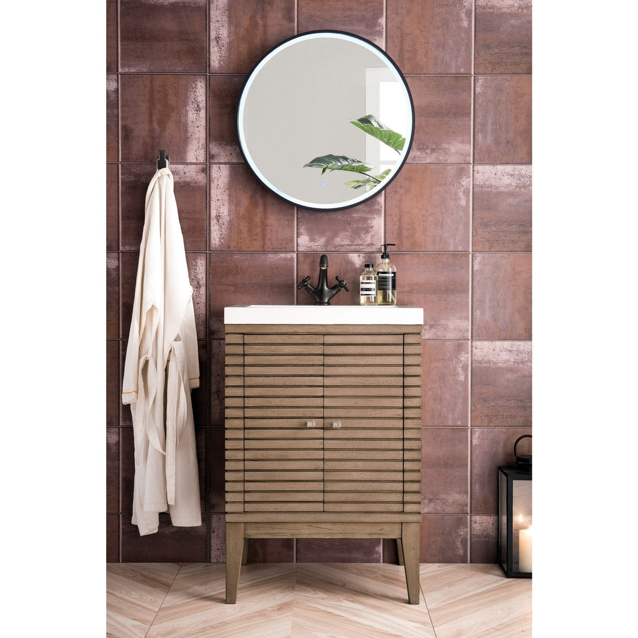 James Martin Linden 24" Single Vanity Cabinet Vanity James Martin 