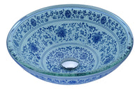 Thumbnail for ANZZI Cadence Series LS-AZ176 Vessel Sink - Glass Bathroom Sink ANZZI 