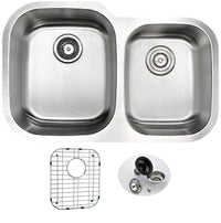 Thumbnail for ANZZI MOORE Series KAZ3220-032B Kitchen Sink Kitchen Sink ANZZI 