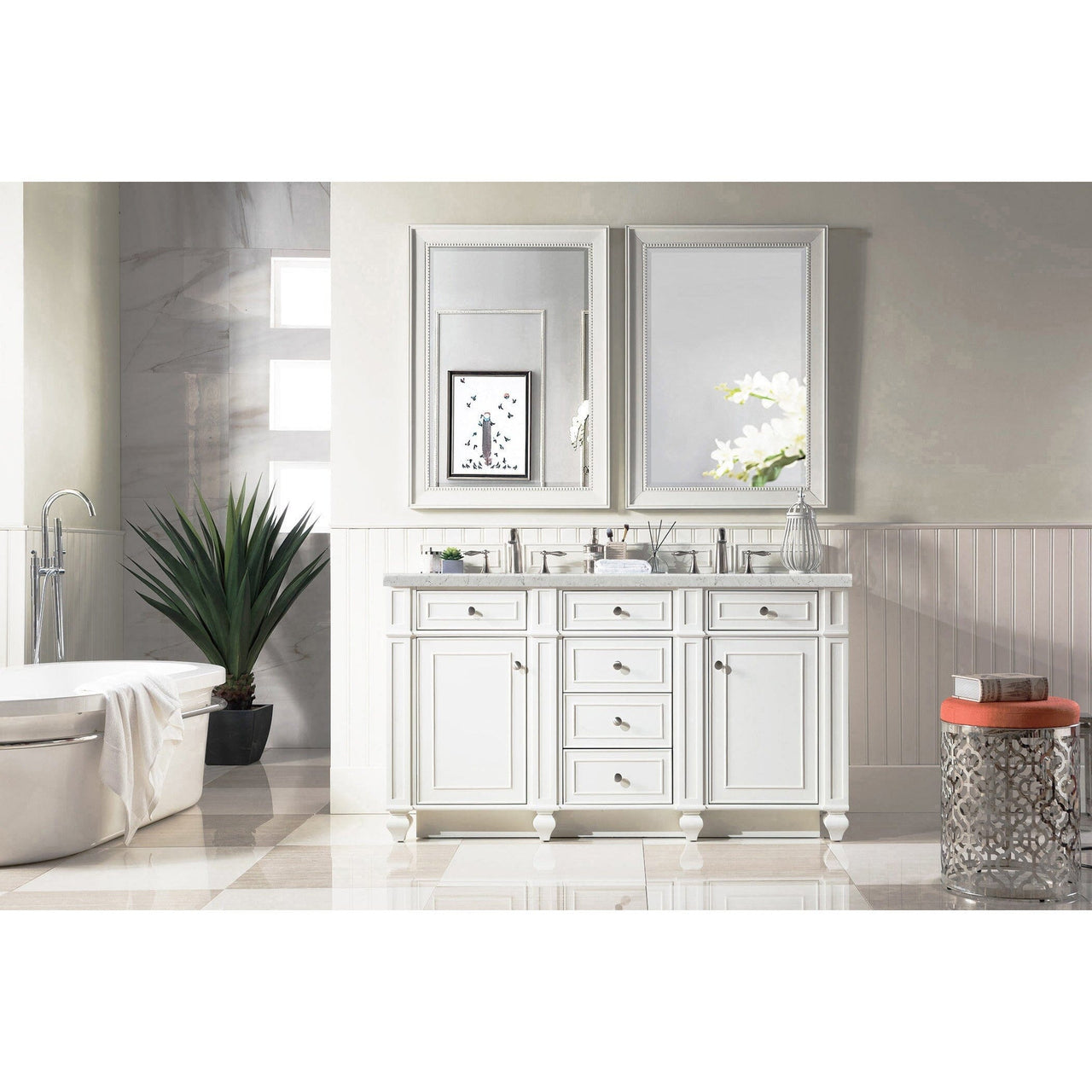 James Martin Bristol 60" Double Vanity Vanity James Martin 