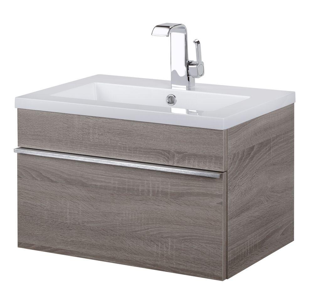 Trough Collection 24" Wall Mount Modern Bathroom Vanity - Dorato By Cutler Cutler Kitchen & Bath Vanity 