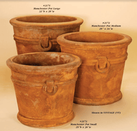 Thumbnail for Manchester Pot Cast Stone Outdoor Garden Planter Planter Tuscan 