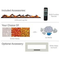 Thumbnail for Amantii Blacksmith style steel overlay only for WM-BI-48-5823 or WM-FM-48-5823 Electric Fireplace Amantii 