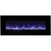 Thumbnail for Amantii Blacksmith style steel overlay only for WM-BI-48-5823 or WM-FM-48-5823 Electric Fireplace Amantii 