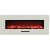 Thumbnail for Amantii Mission style steel overlay for WM-BI-48-5823 or WM-FM-48-5823 Electric Fireplace Amantii 