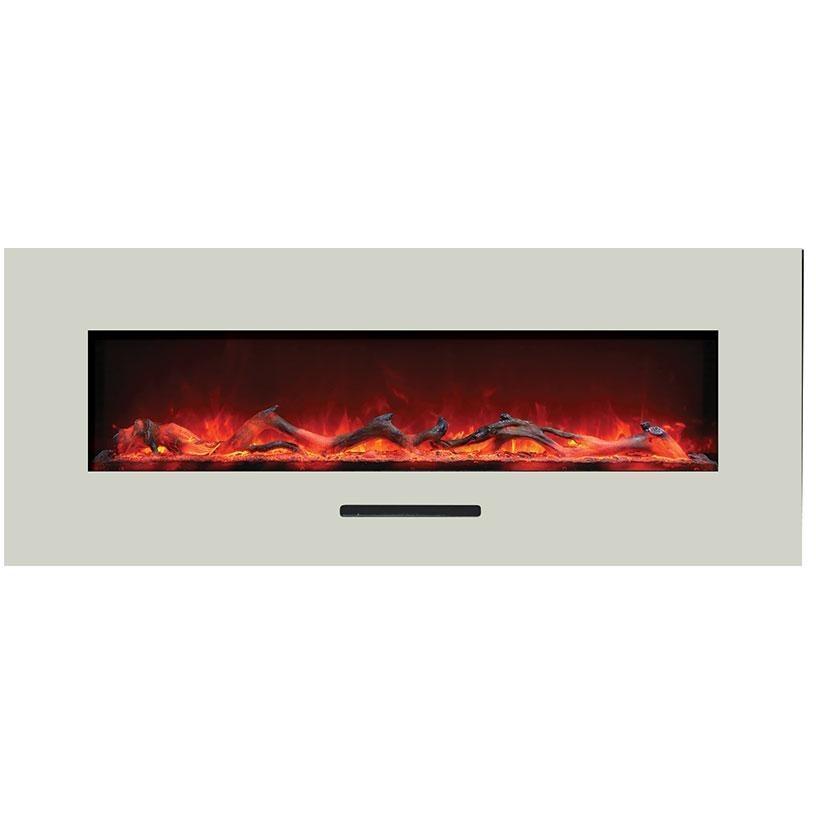 Amantii Blacksmith style steel overlay only for WM-BI-48-5823 or WM-FM-48-5823 Electric Fireplace Amantii 