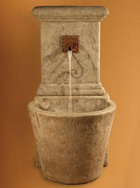 Thumbnail for French Wall Fountain Fountain Fiore Stone 
