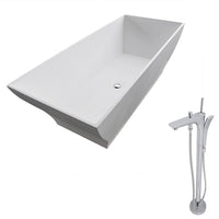 Thumbnail for ANZZI Crema FT509-0029 FreeStanding Bathtub FreeStanding Bathtub ANZZI 