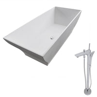 Thumbnail for ANZZI Crema FT509-0029 FreeStanding Bathtub FreeStanding Bathtub ANZZI 