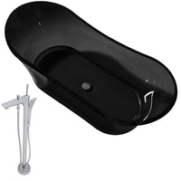 Thumbnail for ANZZI Azul FT520BK-0029 Bathtub Bathtub ANZZI 